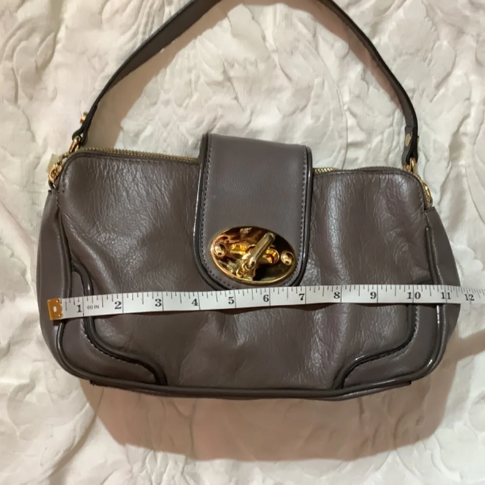 Antonio Melani hand shoulder dark gray purse - Picture 14 of 16